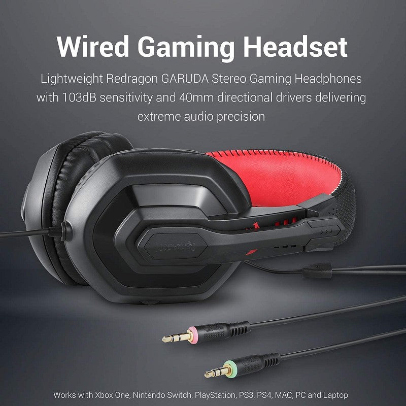 Redragon S101 PC Gaming Keyboard and Mouse Combo, Mousepad, Headset with Mic Redragon S101 PC Gaming Keyboard and Mouse Combo, Mousepad, Headset with Mic